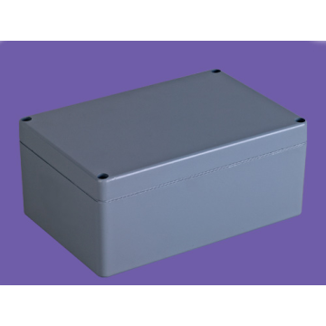 Caja de conexiones de caja de aluminio caja de aluminio de caja impermeable de aluminio ip67 para pcb AWP100 con tamaño 240 * 160 * 100 mm